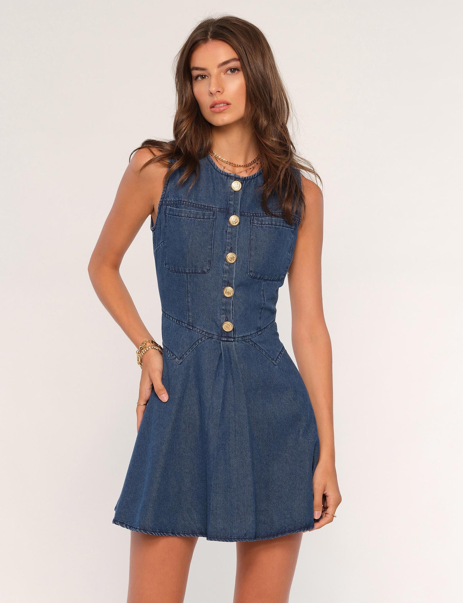 Darla Denim Dress