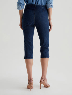 Maisie Pull on Denim Capri