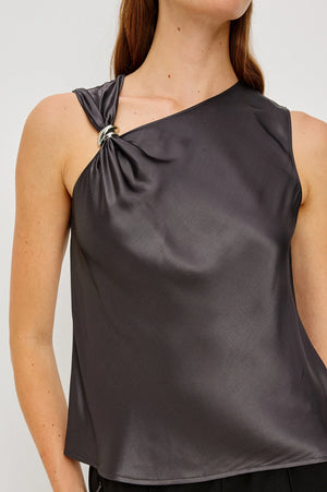 Karley Gunmetal Top