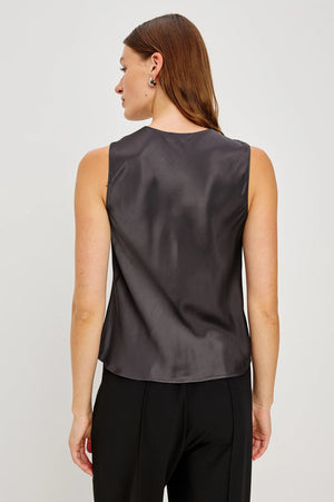 Karley Gunmetal Top