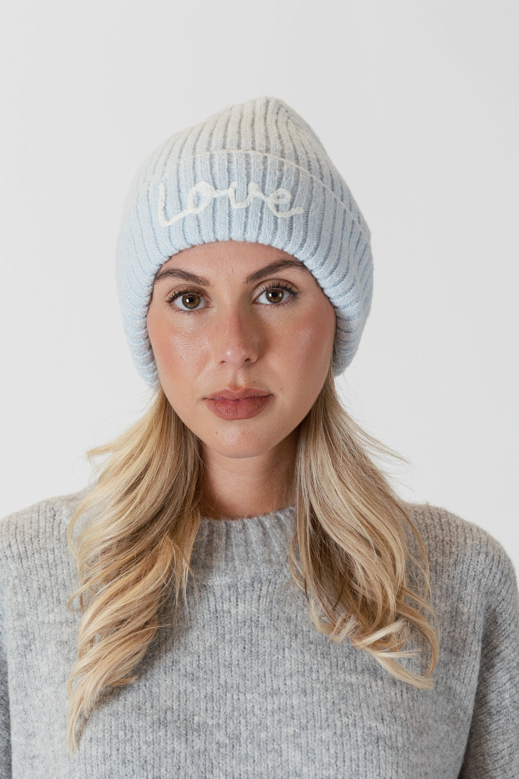 Love Ribbed Beanie