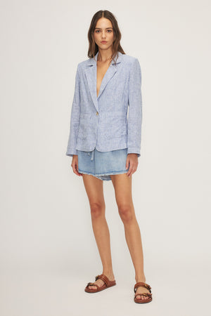 Mattis Stripped Blazer