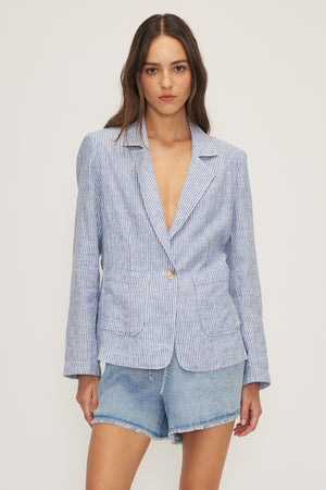 Mattis Stripped Blazer