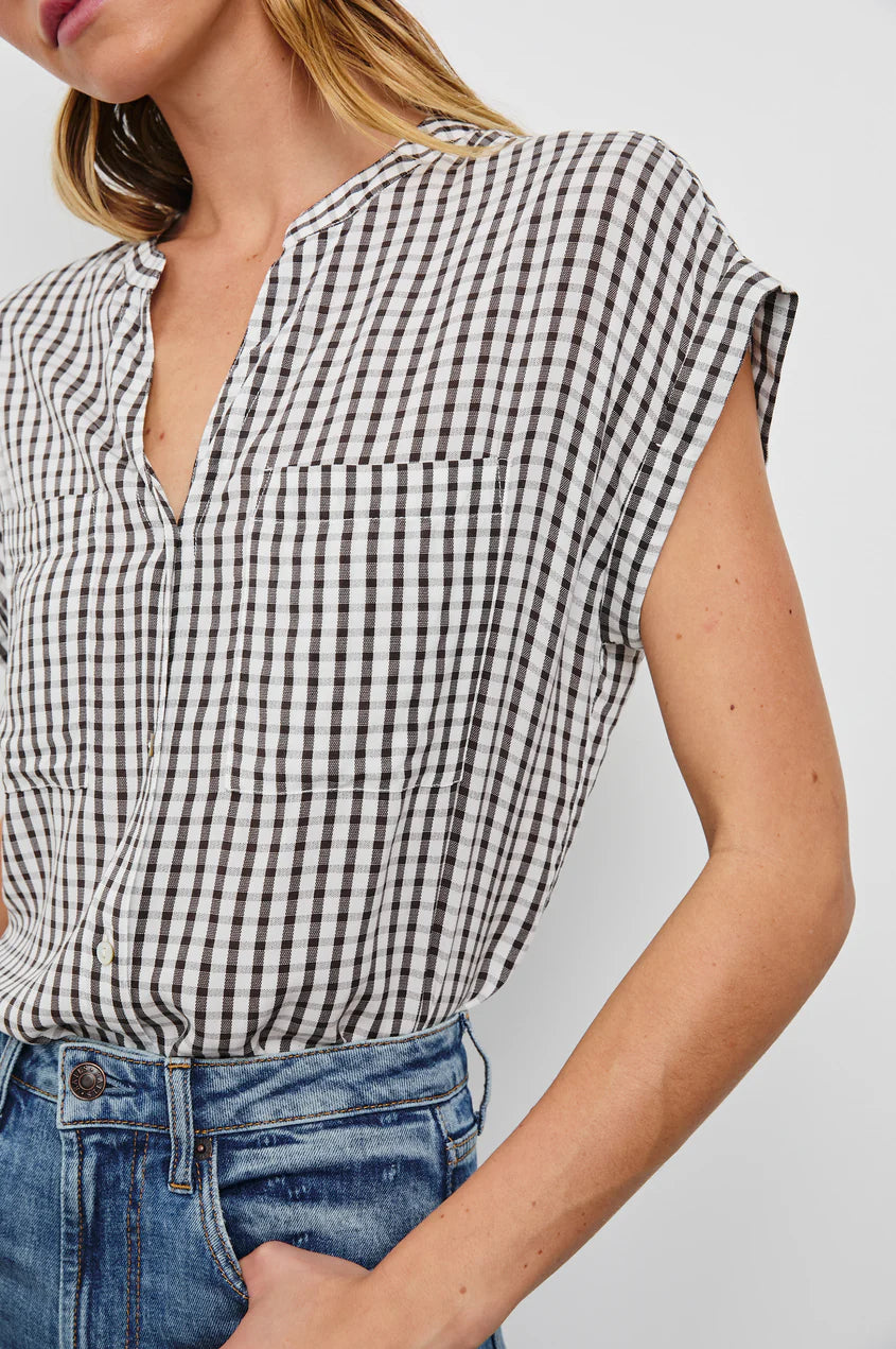 Mel Gingham Top