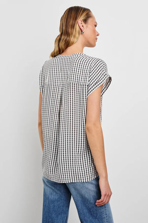 Mel Gingham Top
