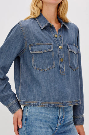 Ports Shirt Antique Blue