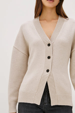 Philippa Taupe Cardigan