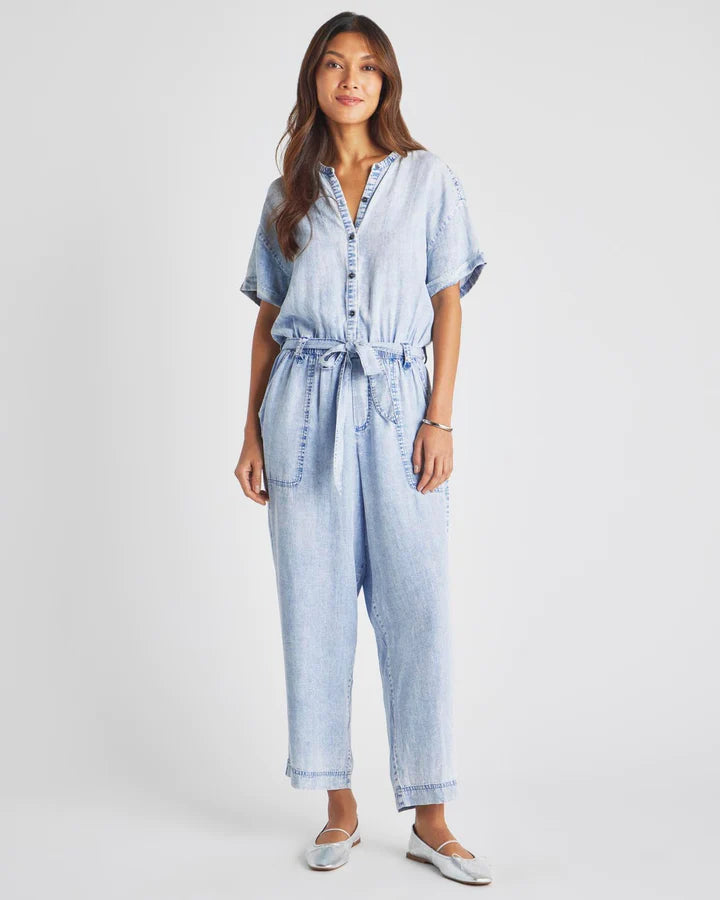 Ray Jumpsuit Bleached Indigo