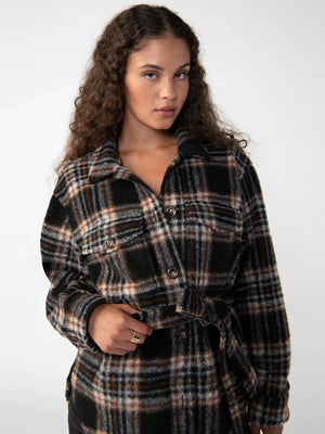 Shay Essex Plaid Shacket