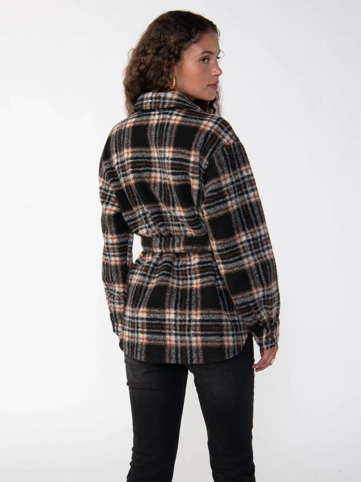 Shay Essex Plaid Shacket