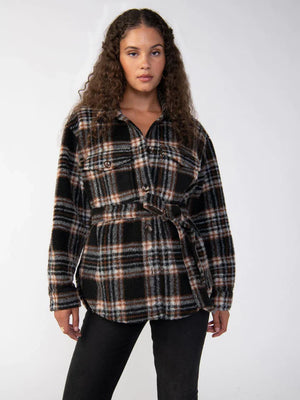 Shay Essex Plaid Shacket