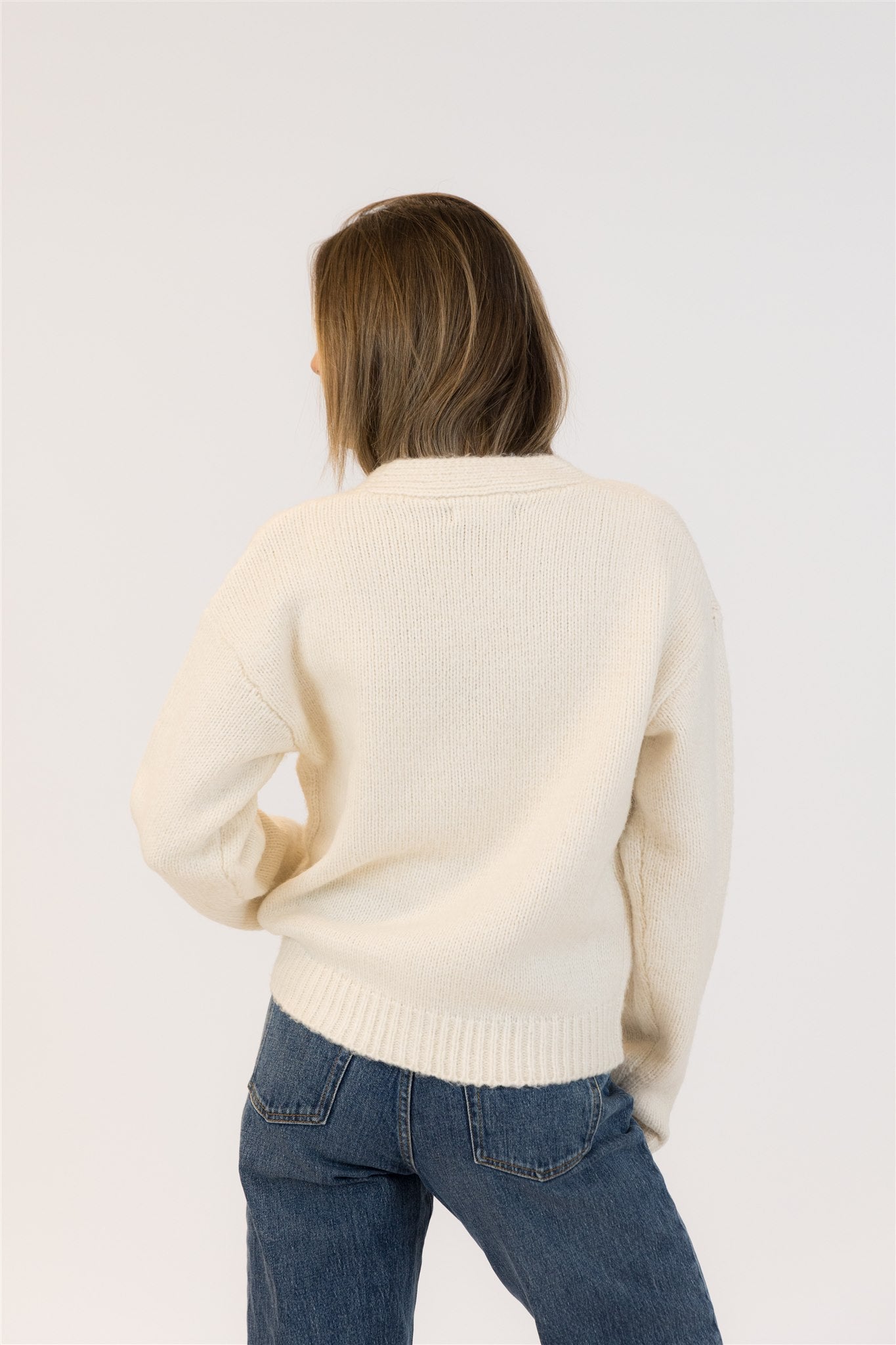 Stella Heart Button Cardigan