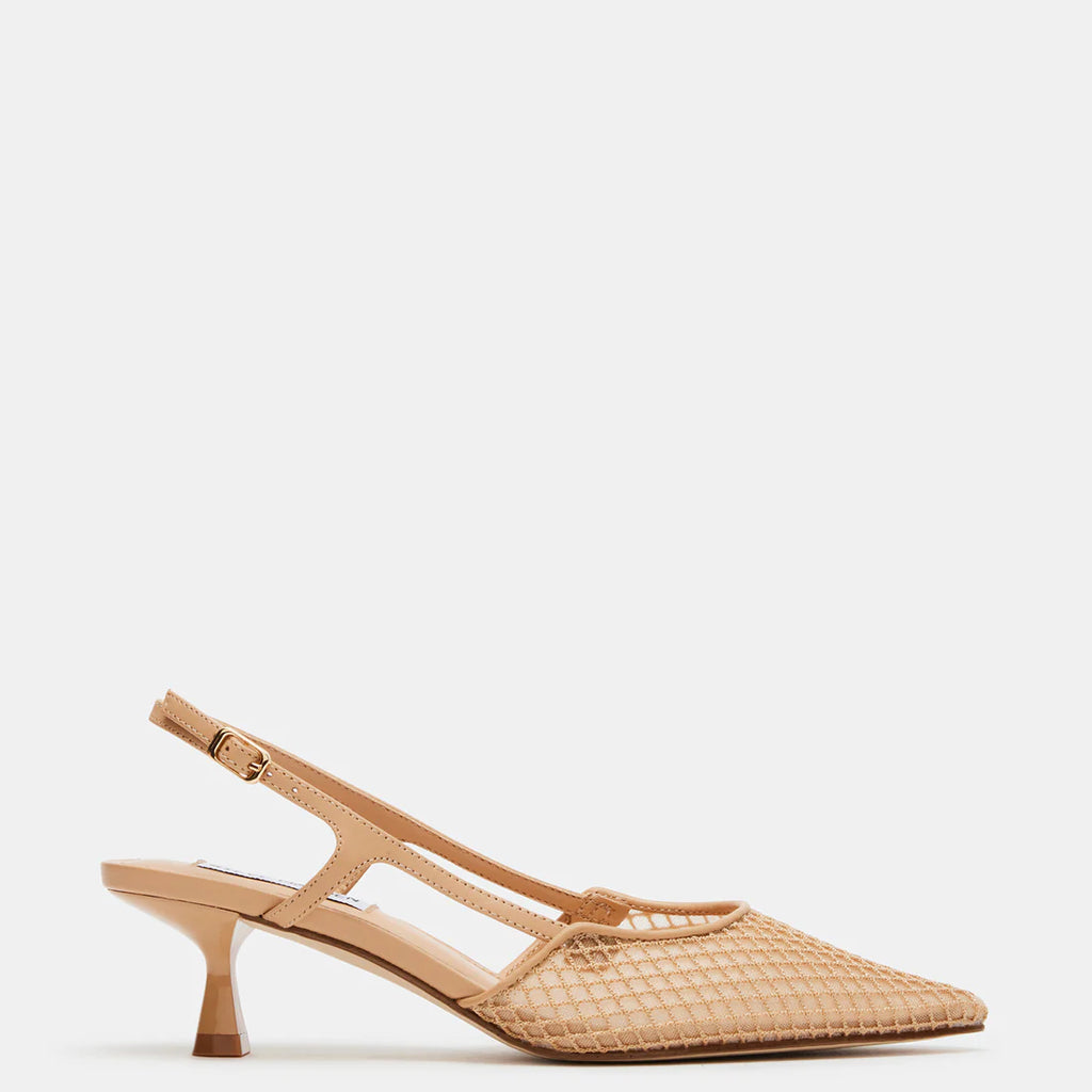 Legaci Natural Mesh Point Kitten Heel