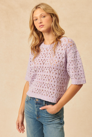 Saint Hazy Lilac Knit