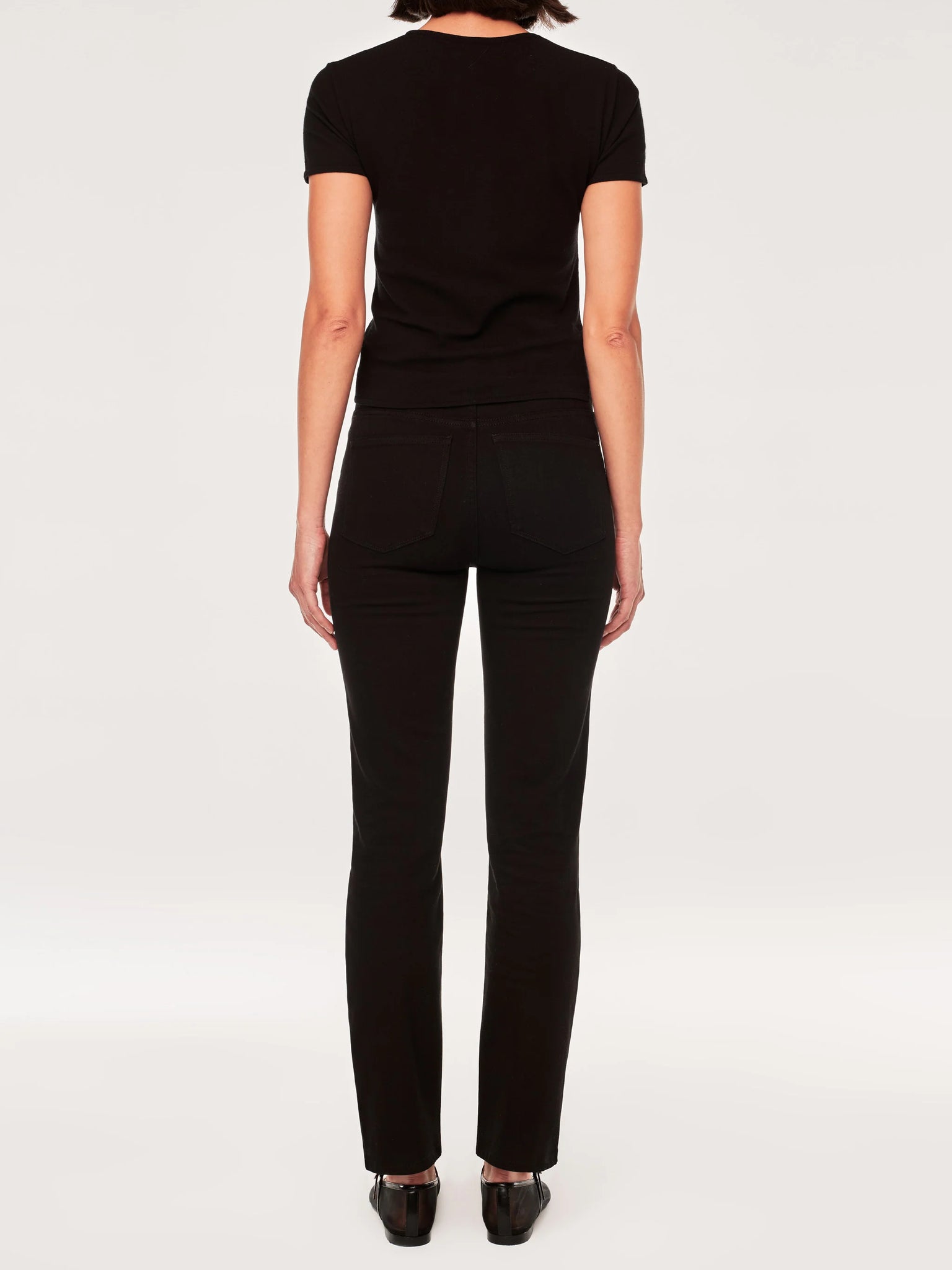 Halle Straight Leg High Rise Jean