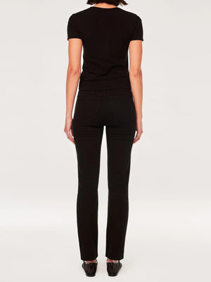 Halle Straight Leg High Rise Jean