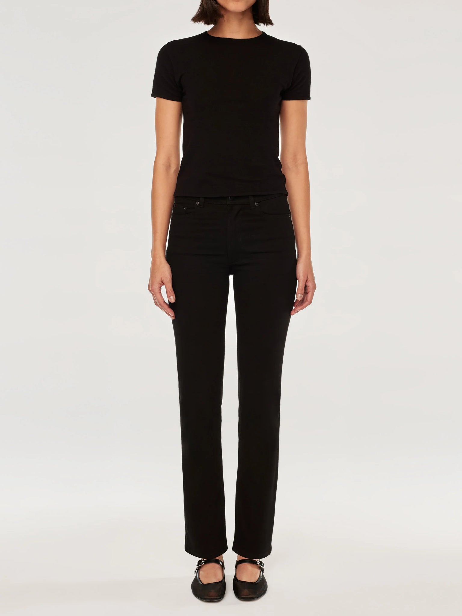 Halle Straight Leg High Rise Jean