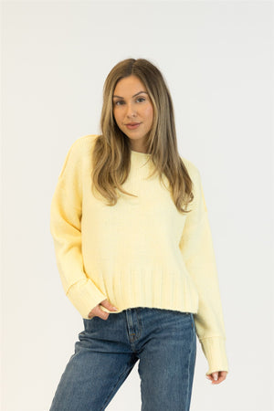 Timmy Lemon Drop Crewneck