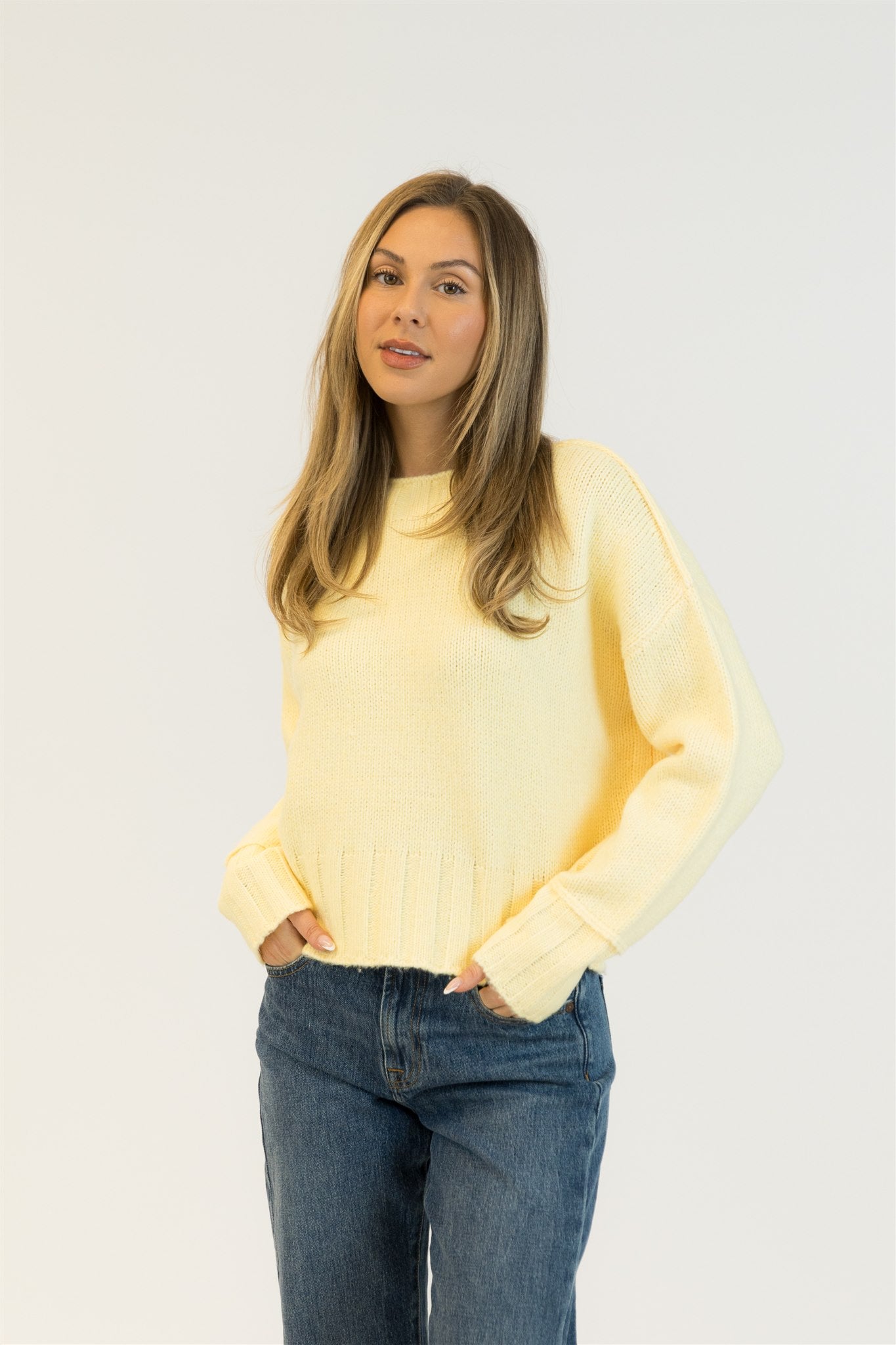 Timmy Lemon Drop Crewneck