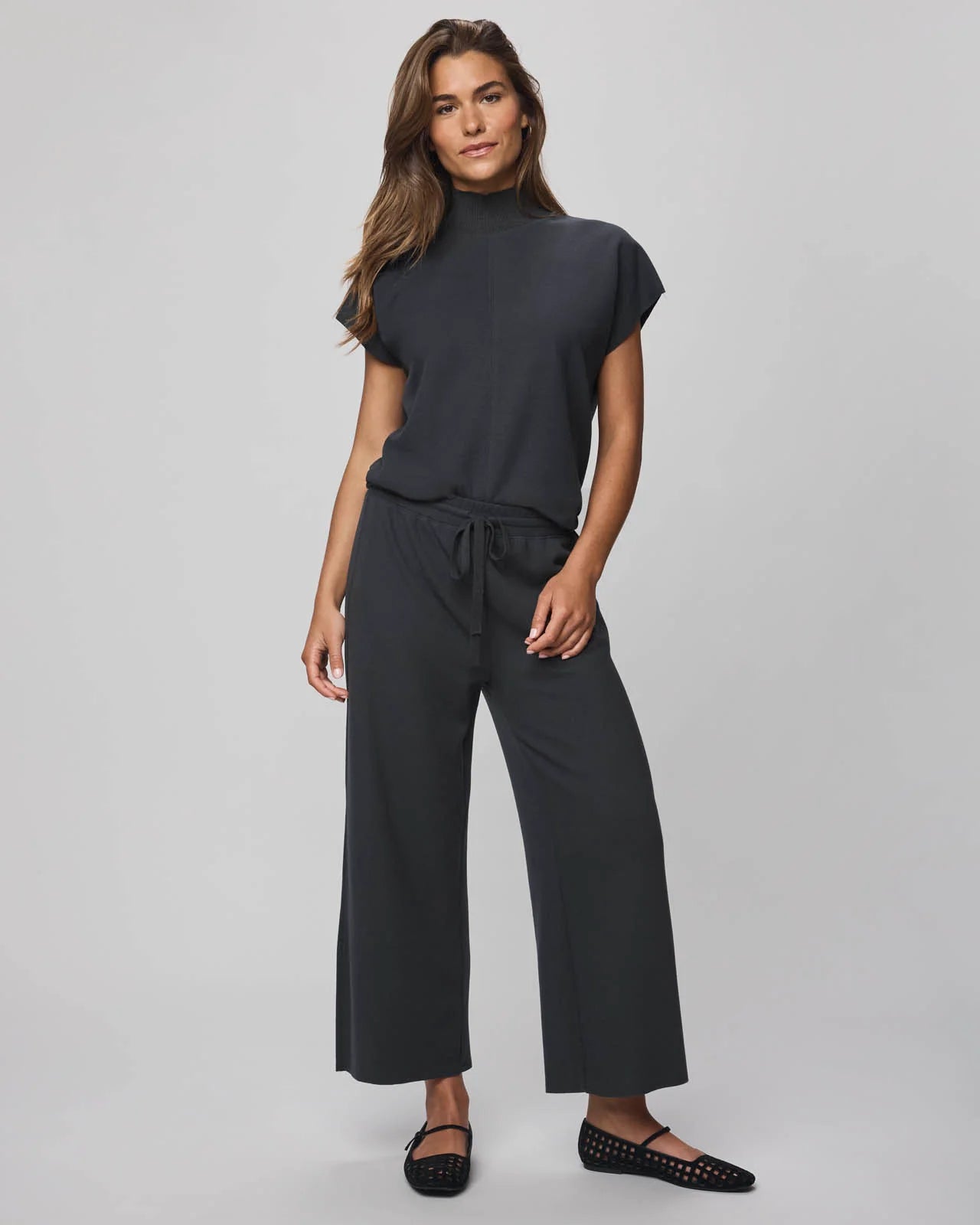 Winslow Mock Neck Sleeveless Pullover