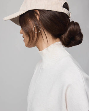 Winslow Mock Neck Sleeveless Pullover
