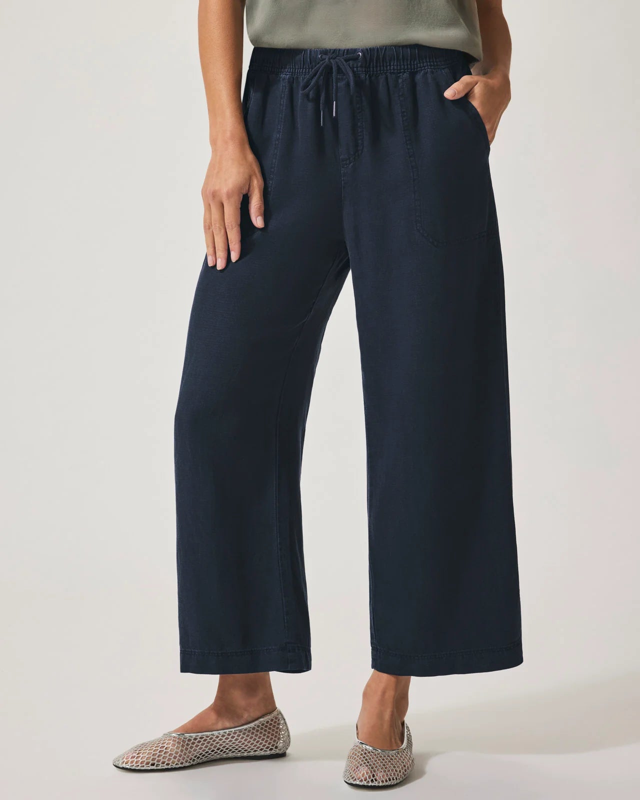 Angie Crop Wide Leg Pant