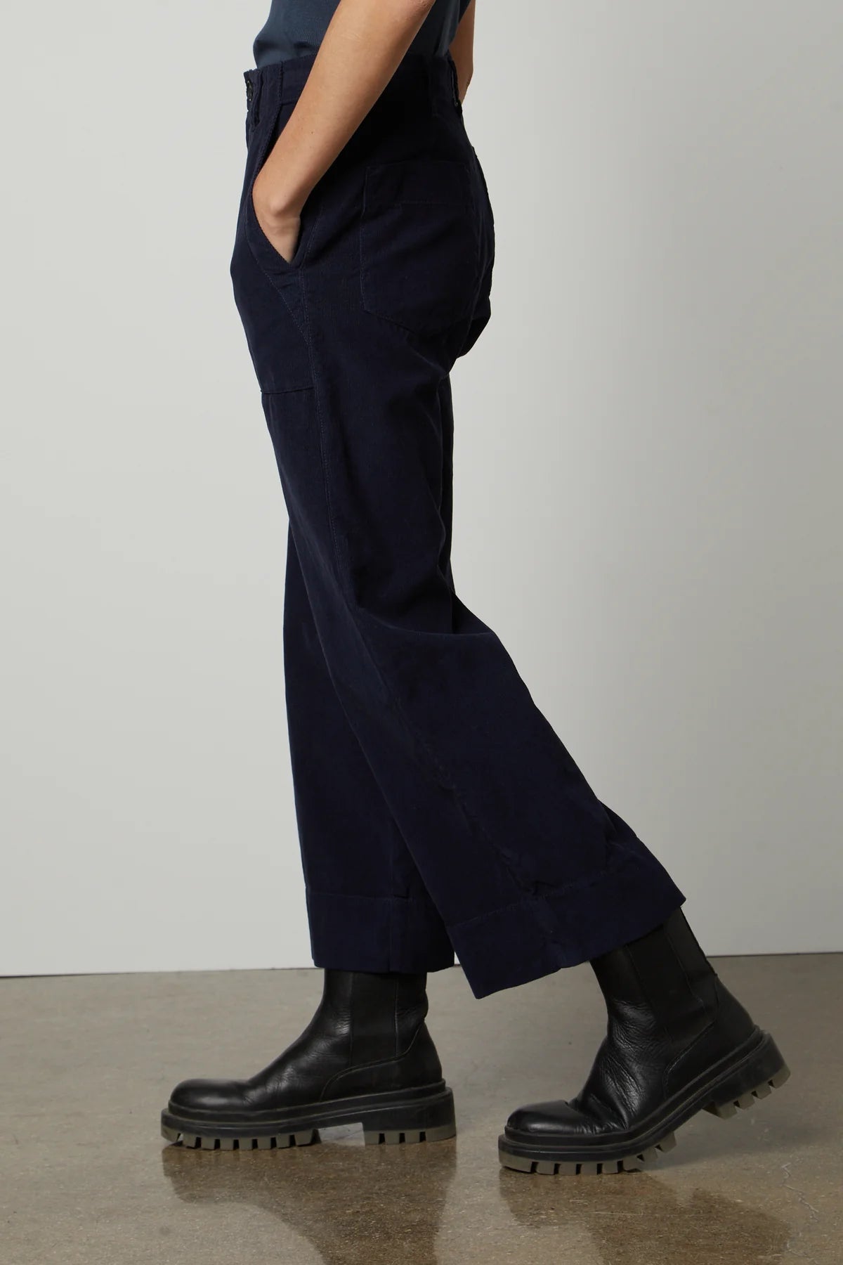 Vera Corduroy Wide Leg Pant