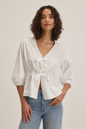 Riri Cotton Poplin Top