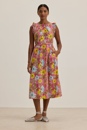 Elaria Garden Print Maxi Dress