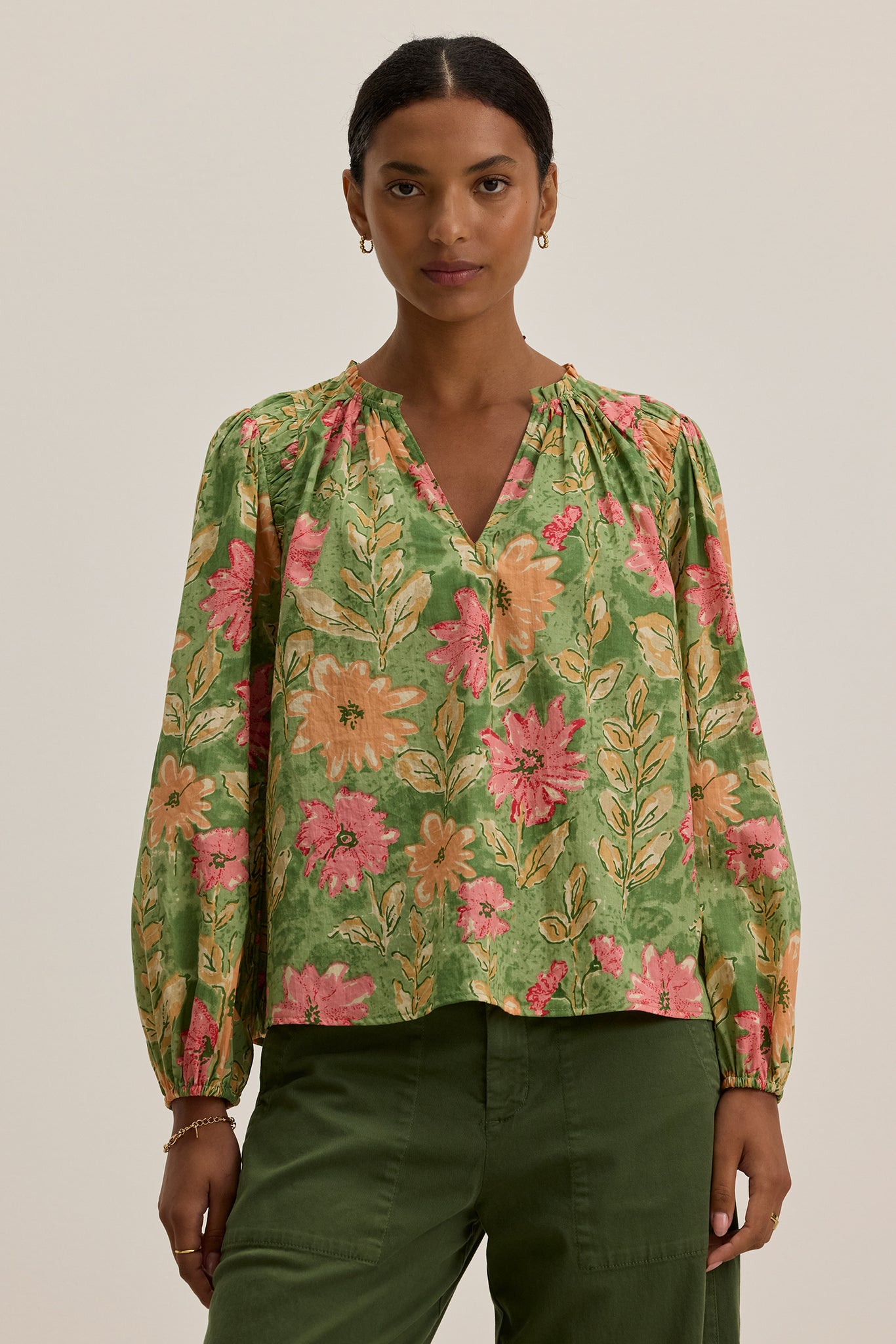 Marysia Garden Print Top