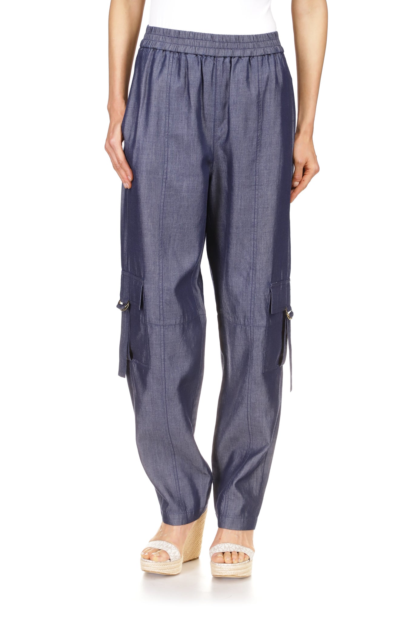 Tencel Utility Pull On Pant