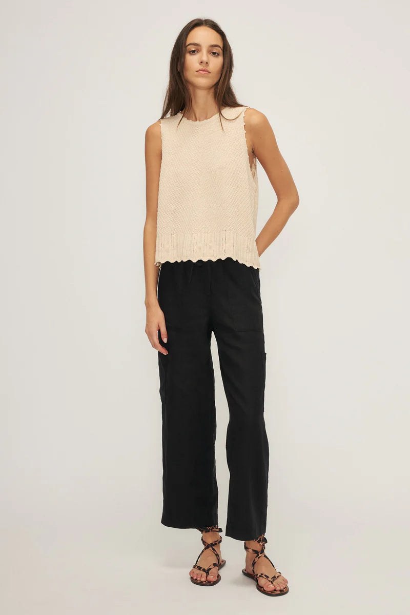 James Linen Cargo Pant