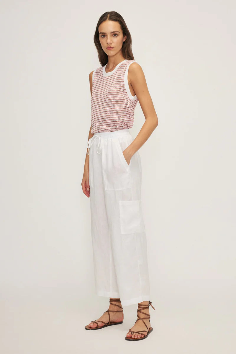 James Linen Cargo Pant