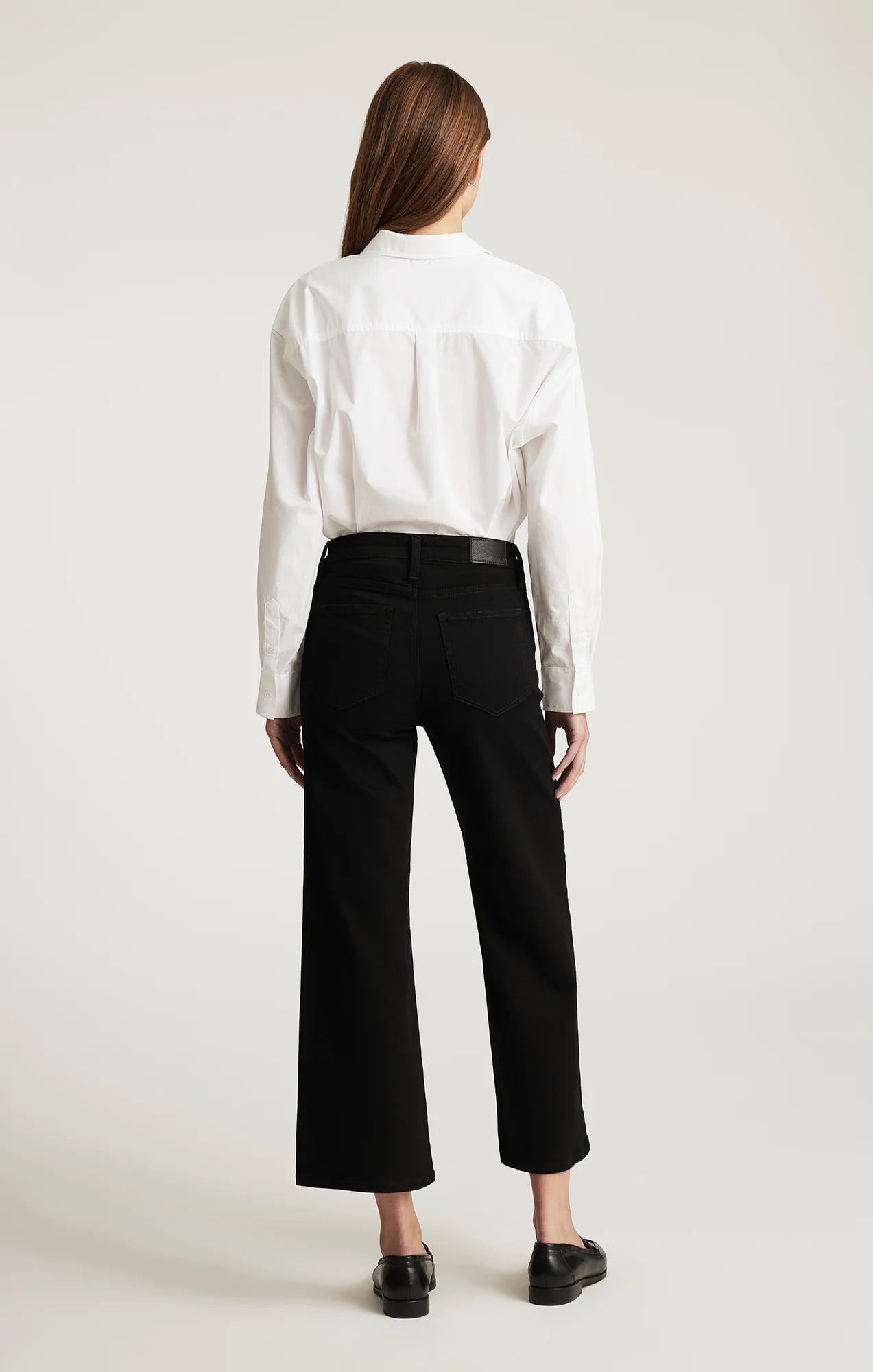 Paloma Wide Leg in Black Flex