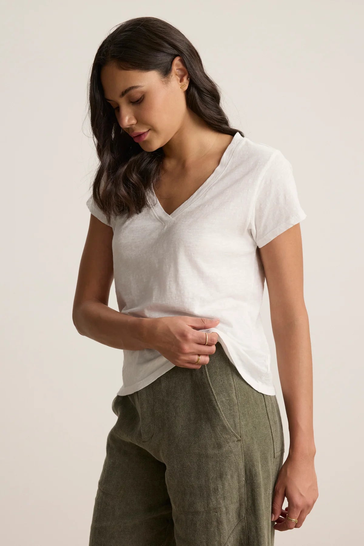 Eli V-Neck Tee