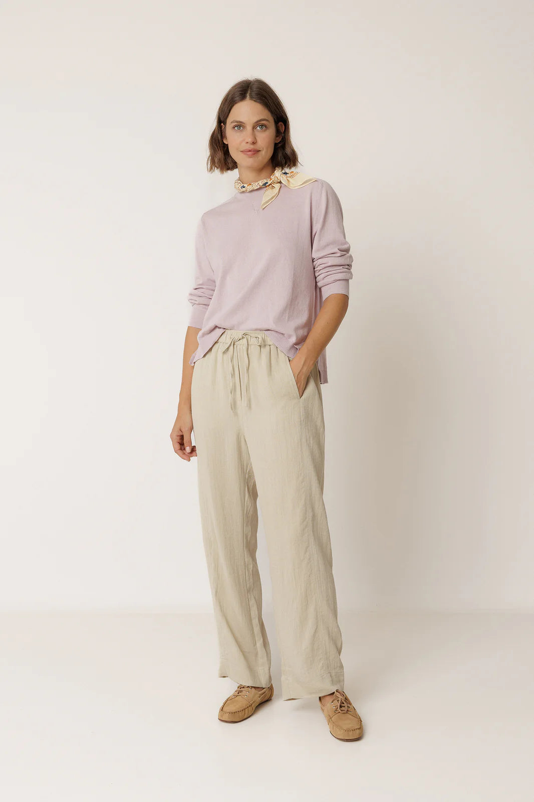 Flowy Pant With Drawstring – Casual Affairs Clothing