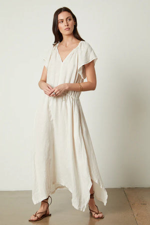 Bali Woven Linen Maxi