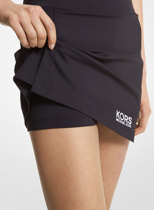 Golf Logo Stretch Knit Skort