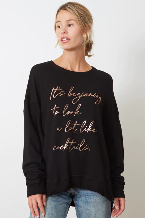 Dawn Cocktails Sweater